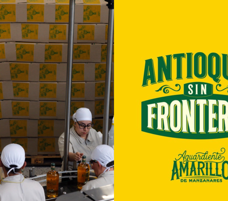 El Aguardiente Amarillo llega a Antioquia; la Gobernación aprobó la venta del licor de Manzanares en la región