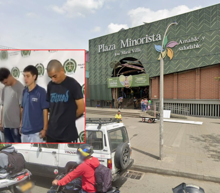 cayó el coordinador de las extorsiones en el sector de la Plaza Minorista de Medellín