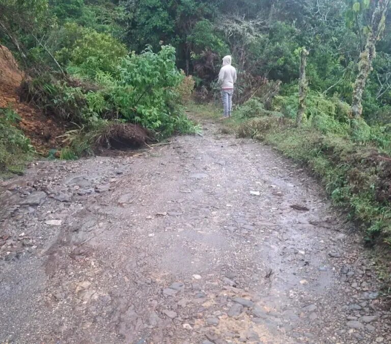 declaran urgencia manifiesta por afectación en las vías departamentales