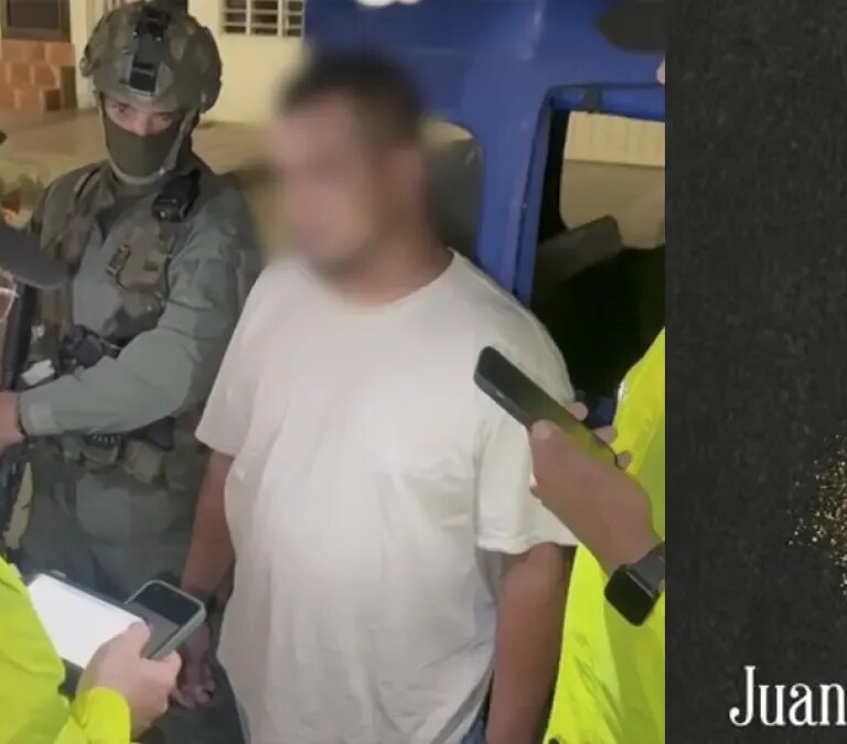 Capturado alias ‘Lucas’, señalado de asesinar a un policia en Sonsón