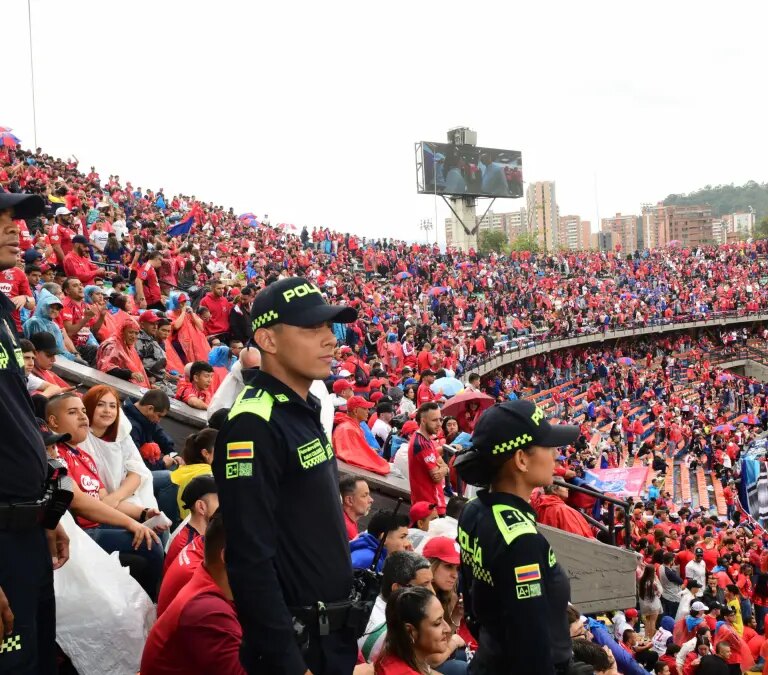 este es el dispositivo de seguridad para el partido final