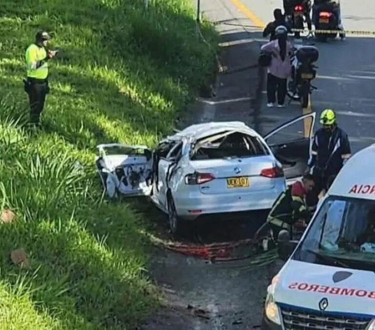 tres muertos dejó accidente de tránsito en Santa Fe de Antioquia